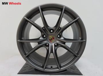 Originele Porsche Boxster Cayman 20 inch velgen 982 718 grey beschikbaar voor biedingen