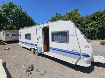 Hobby 650 bj 2005 met bank airco-tent en luifel beschikbaar voor biedingen