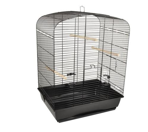 volière CAGE PERRUCHE perroquet SEVA NOIR neuf !!!, Animaux & Accessoires, Oiseaux | Cages & Volières, Neuf, Volière, Métal, Enlèvement