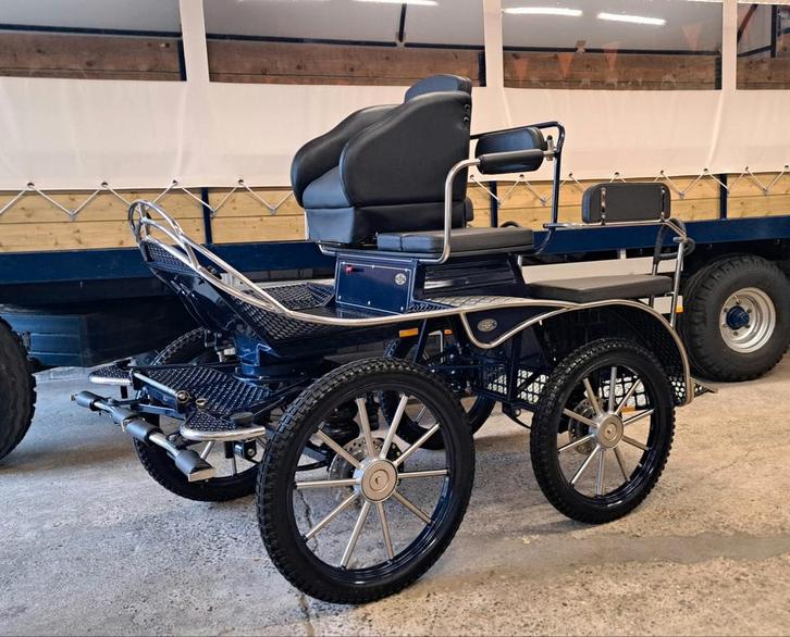 Voskamp Calypso menwagen koets rijtuig, Dieren en Toebehoren, Rijtuigen en Koetsen, Zo goed als nieuw, Overige typen, Paard of Pony