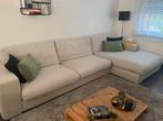Strakke en comfortabele zitbank met longchair, Huis en Inrichting, Ophalen, Gebruikt, Stof, Modern
