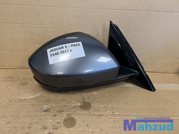 JAGUAR E-PACE X540 Grijs rechts spiegel buitenspiegel 2017+, Auto-onderdelen, Spiegels, Jaguar, Gebruikt, Ophalen of Verzenden