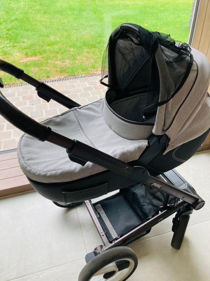 Kinderwagen, Kinderen en Baby's, Kinderwagens en Combinaties, Gebruikt, Combiwagen, Mutsy, Verstelbare duwstang, Ophalen
