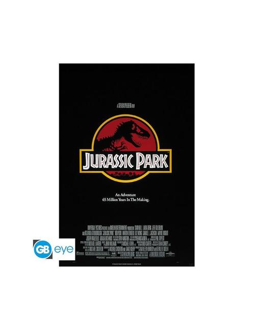 Jurassic Park - Poster Maxi (91.5x61cm) - Movie Poster, Verzamelen, Posters, Nieuw, Film en Tv, Deurposter of groter, Vierkant