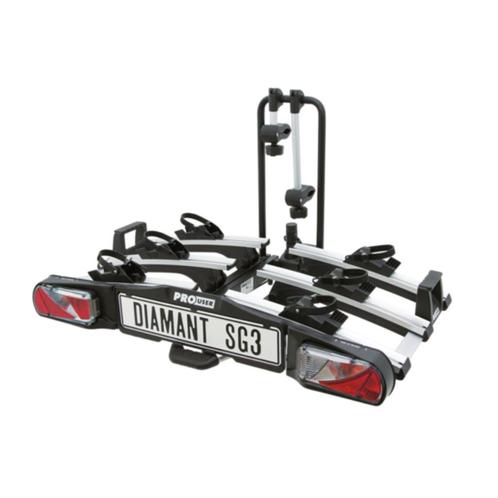 Pro User Diamant SG3 - Porte-vélos - 3 vélos - Max 60 kg, Autos : Divers, Porte-vélos, Neuf, Support d'attelage, 3 vélos ou plus