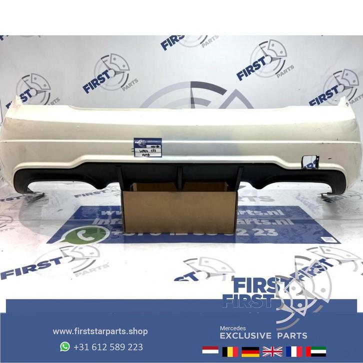 W204 C63 AMG FACELIFT ACHTERBUMPER + DIFFUSER Mercedes C Kla, Auto-onderdelen, Carrosserie, Bumper, Mercedes-Benz, Achter, Gereviseerd
