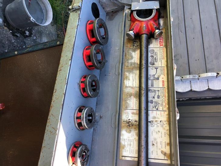VIRAX ratelstansset — compleet en in perfecte staat, Doe-het-zelf en Bouw, Verwarming en Radiatoren, Gebruikt, Ophalen