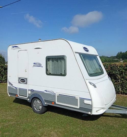 Keuringsvrije 750kg caravan 2011 met tent., Caravans en Kamperen, Caravans, Particulier, tot en met 3, 500 - 750 kg, Treinzit