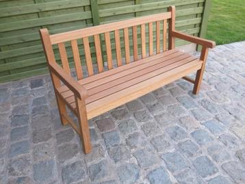 banc de jardin en teck classique à vendre, Enlèvement, Neuf, Bois de teck
