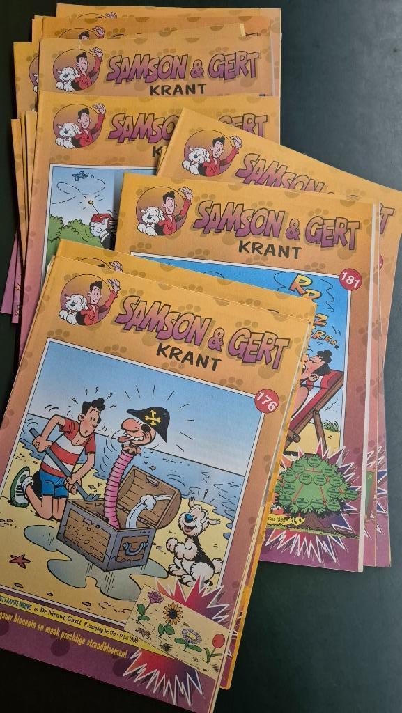 Samson & Gert krant 76 krantjes, Verzamelen, Tijdschriften, Kranten en Knipsels, Krant, Ophalen of Verzenden
