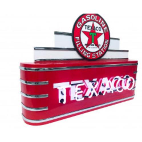 Texaco Ford Mustang coca cola Chevrolet diner decortie neon, Collections, Marques & Objets publicitaires, Neuf, Table lumineuse ou lampe (néon)