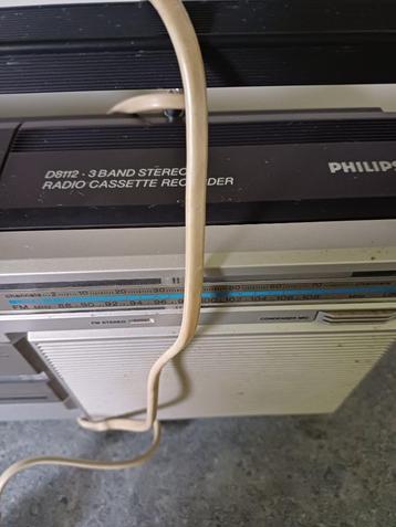 Vintage retro cassette recorder beschikbaar voor biedingen