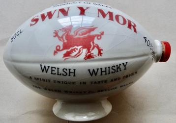 SWN Y MORE WHISKY UIT WALES, LEGE FLES VAN 50 cl beschikbaar voor biedingen