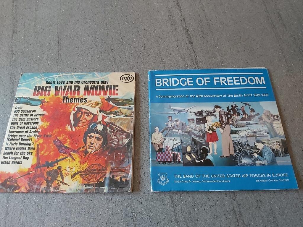 LP USA Patton Luchtmacht 1945 B17 B25 Berlijn Bastogne LuM, Collections, Objets militaires | Général, Envoi, Armée de l'air, Autres types