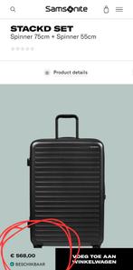 Samsonite Stackd kofferset 75cm + 55cm ! NIEUW / ONGEOPEND !, Ophalen of Verzenden, Nieuw