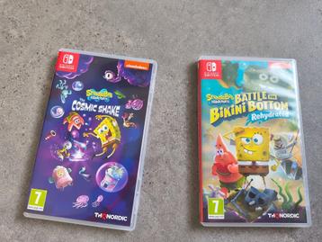 Spongebob Nintendo switch beschikbaar voor biedingen