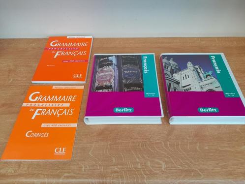 Cursussen met CD's voor het aanleren van de Franse taal, Livres, Langue | Français, Comme neuf, Enlèvement