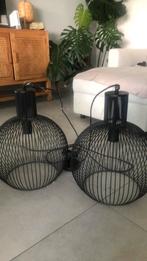 Hanglamp duo gratis af te halen, Maison & Meubles, Lampes | Abat-jour, Comme neuf, Noir, Industrieel, 25 à 50 cm