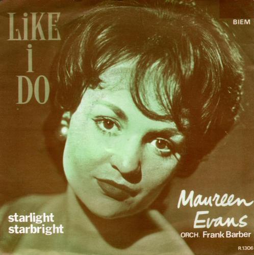 Maureen Evans  ‎Like I Do / Starlight, Starbright ''Popcorn", Cd's en Dvd's, Cd's | Pop, Zo goed als nieuw, 1960 tot 1980, Ophalen of Verzenden