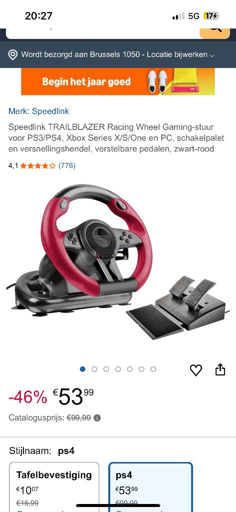 Game stuur ps4 te koop, Consoles de jeu & Jeux vidéo, Consoles de jeu | Sony Portables | Accessoires, Enlèvement, Utilisé, Autres types