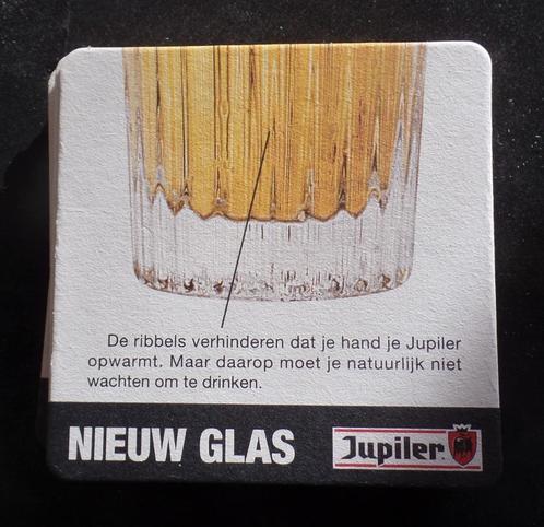 bierviltjes van Jupiler (ribbels), Verzamelen, Biermerken, Nieuw, Viltje(s), Jupiler, Ophalen of Verzenden