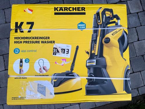 KARCHER K7 PREMUIM SMART CONTROL + HOME KIT SOUS SCELLÉ NEUF, Tuin en Terras, Hogedrukreinigers, Nieuw, Elektrisch, Met regelbare waterdruk