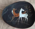Ruscha keramische paardendecoratie, Ophalen of Verzenden