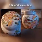 Vintage oosterse bloemen gemberpot, Ophalen