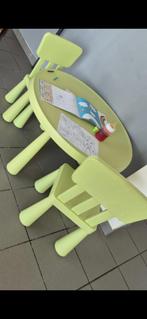 Kindertafel met stoelen, Kinderen en Baby's, Ophalen, Gebruikt, Tafel(s) en Stoel(en)
