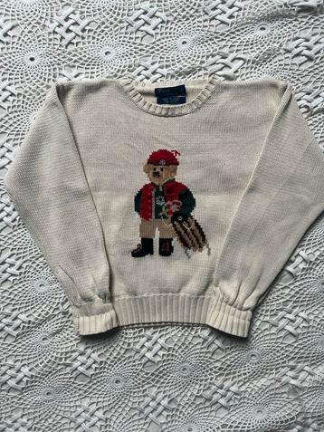 Ralph Lauren vintage trui beer 14 jaar beschikbaar voor biedingen