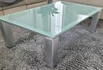 Salon tafel, Huis en Inrichting, Ophalen, 100 tot 150 cm, 50 tot 100 cm, Glas