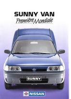 NISSAN SUNNY VAN & CUBIC, Boeken, Auto's | Folders en Tijdschriften, Ophalen of Verzenden, Zo goed als nieuw, Nissan