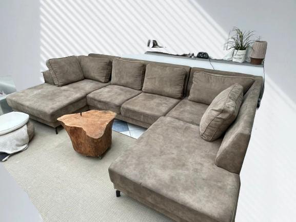 ️ Grand canapé d'angle à double méridienne !, Maison & Meubles, Canapés | Coins salons complets, Comme neuf, Enlèvement ou Envoi