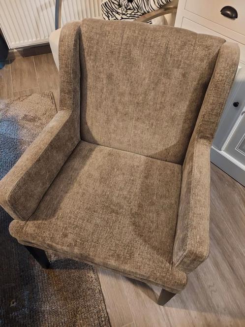 stoelen 4 stuks , goosens peer , koopje., Huis en Inrichting, Stoelen, Zo goed als nieuw, Stof, Ophalen