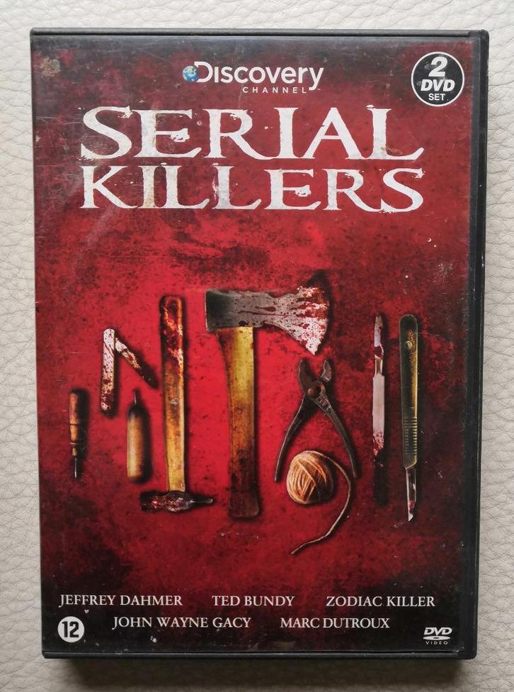Serial Killers  'Discovery channel'  / 2 DVD Set, Cd's en Dvd's, Dvd's | Documentaire en Educatief, Zo goed als nieuw, Biografie