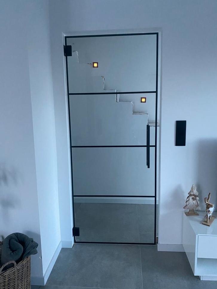 Glazen binnendeur, Doe-het-zelf en Bouw, Deuren en Vliegenramen, Zo goed als nieuw, Binnendeur, Ophalen