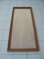 Groot houten kader met glas 150 x 70 cm (alles lezen aub), Bois, 75 cm ou plus, Enlèvement, Utilisé