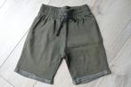 Groene katoenen short maat 134 / 140, Broek, Gebruikt, Ophalen of Verzenden, Hema