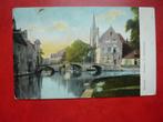 Postkaart Bruges: Entrée du Béguinage, Affranchie, Flandre Occidentale, 1920 à 1940, Enlèvement ou Envoi