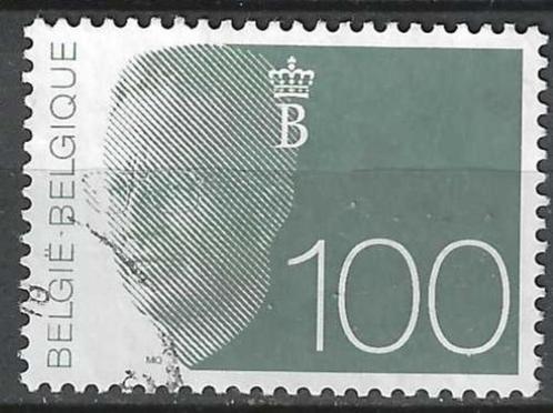 Belgie 1992 - Yvert/OBP 2481 - Koning Boudewijn I (ST), Timbres & Monnaies, Timbres | Europe | Belgique, Affranchi, Maison royale