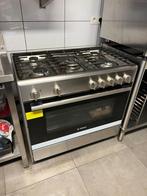 Gasvuur met elektrische oven , merk Bosch .90 cm breed., Electroménager, Cuisinières, Comme neuf, Enlèvement