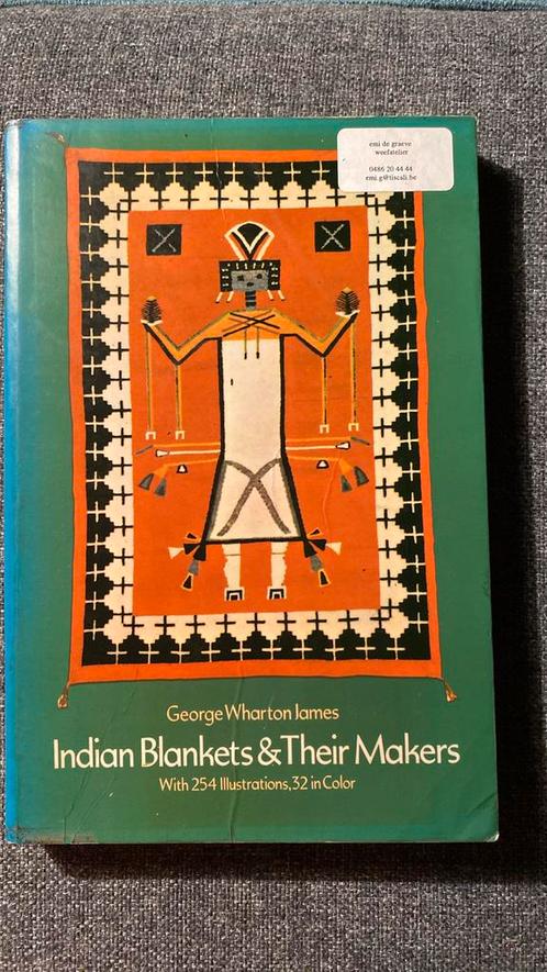 Indian Blankers & their makers - weven, Hobby en Vrije tijd, Spinnewielen en Spinnen, Zo goed als nieuw, Ophalen of Verzenden