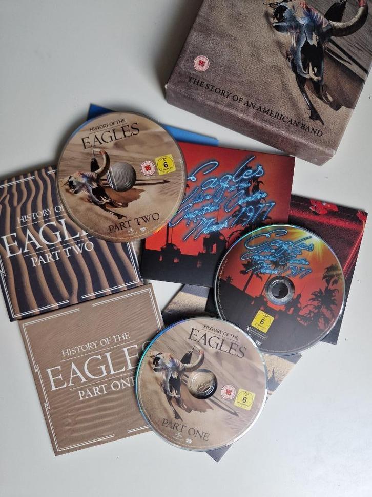 The History Of The Eagles DVD Box, Cd's en Dvd's, Dvd's | Tv en Series, Zo goed als nieuw, Non-fictie, Boxset, Alle leeftijden
