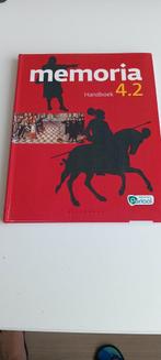 Memoria handboek 4,2 in heel goede staat, Ophalen of Verzenden, Zo goed als nieuw