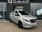 Mercedes-Benz Vito 116cdi Dubbel Cabine L2 Aut / GPS / LED, Auto's, Automaat, Zwart, Mercedes-Benz, Bedrijf