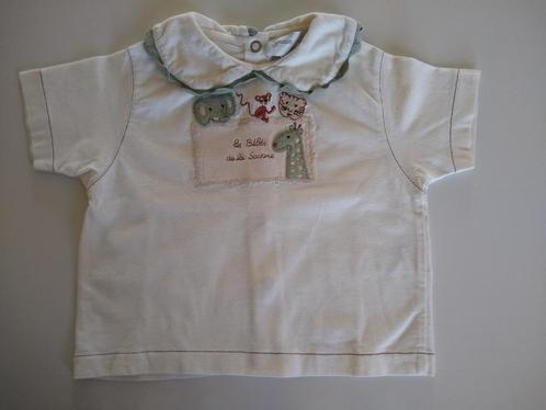 T-shirt met kraagje maat 68, Kinderen en Baby's, Babykleding | Maat 68, Gebruikt, Meisje, Shirtje of Longsleeve, Ophalen of Verzenden