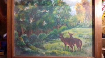 Peinture des années 1950   beschikbaar voor biedingen