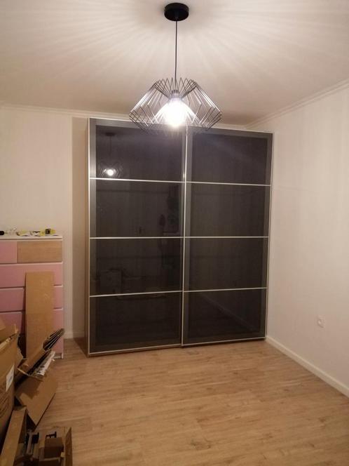 Dressing Pax Ikea avec portes coulissantes, Huis en Inrichting, Kasten | Kleerkasten, Gebruikt, 200 cm of meer, 200 cm of meer