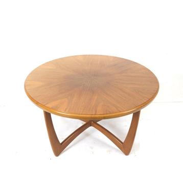 Ronde vintage salontafel jaren '60 '70 midcentury design beschikbaar voor biedingen