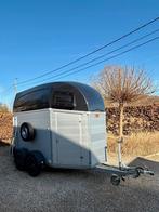 Van Bockmann 2 chevaux, Animaux & Accessoires, Chevaux & Poneys | Semi-remorques & Remorques, Enlèvement, Comme neuf, Aluminium